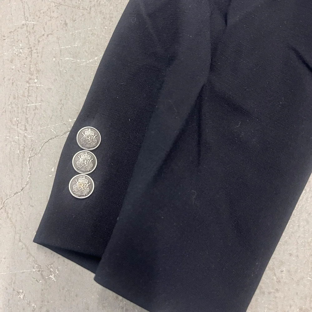 Michael Kors Mens Navy Blazer Size 50R Classic Fit Dress Jacket Formal Suit Coat